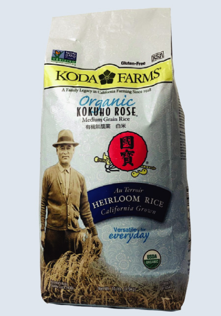 アメリカ産の米　>國寳ローズ<