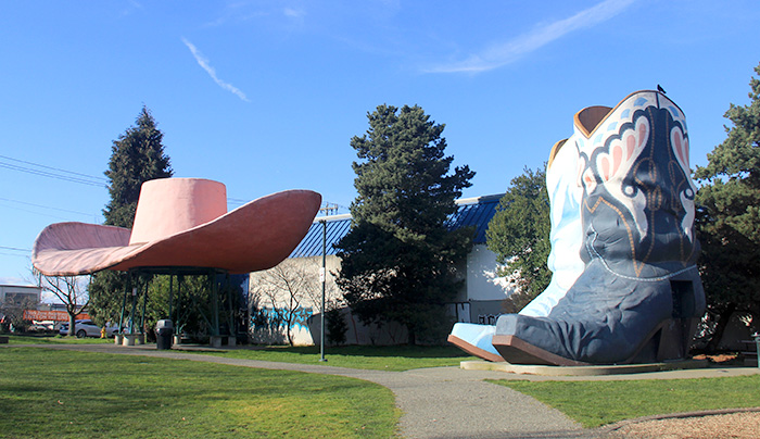 シアトル・ジョージタウンのOxbow Park