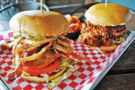 シアトルのハンバーガー店　GIDDY UP Burgers