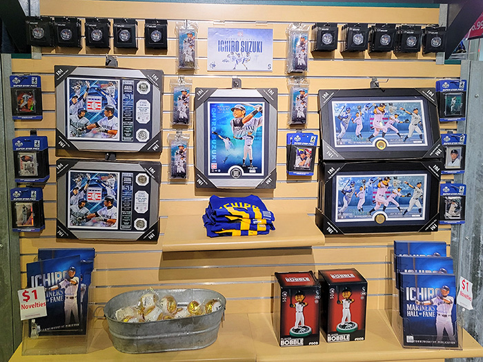 イチロー氏の野球殿堂入りグッズ