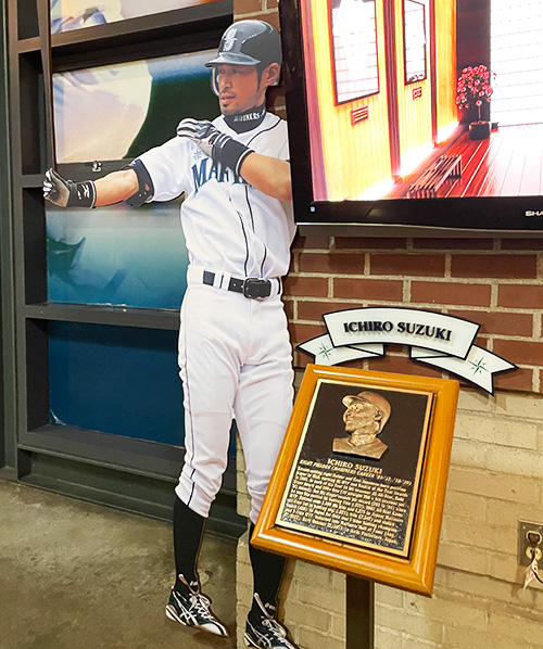 Tモバイル・パーク イチロー氏のパネル