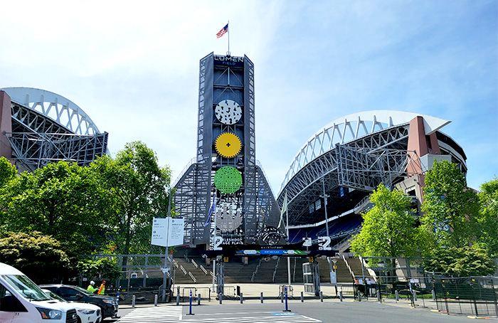 ルーメン・フィールド北側