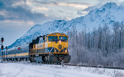 Aurora Winter Train