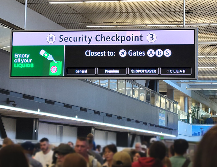 シアトル・タコマ国際空港 セキュリティー・チェック