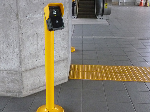 オルカカードのカードリーダー