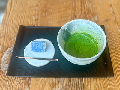 Behind the Museum Caf&eacute;
