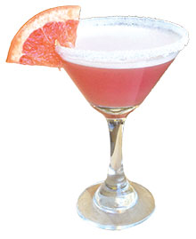 Ruby Red Martini