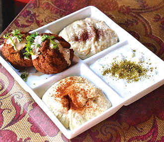 Falafel Mezza Plate