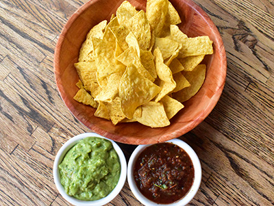 Tortilla Chips & Roasted Tomato Salsa