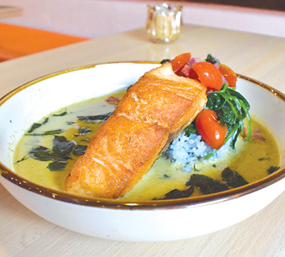 Salmon Green Curry