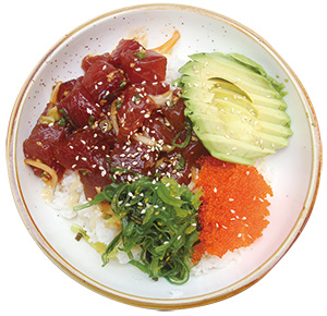 Ahi Tuna Poke Bowl