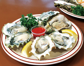 Raw Oysters on the Half Shell