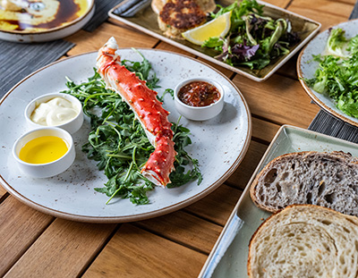 Salish Signature Cut Alaskan King Crab Legs