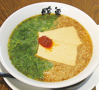 ビーガンネギ胡麻ラーメン