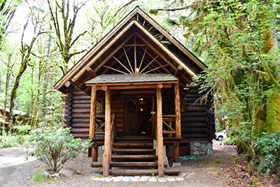 1937 Steiner Log Church